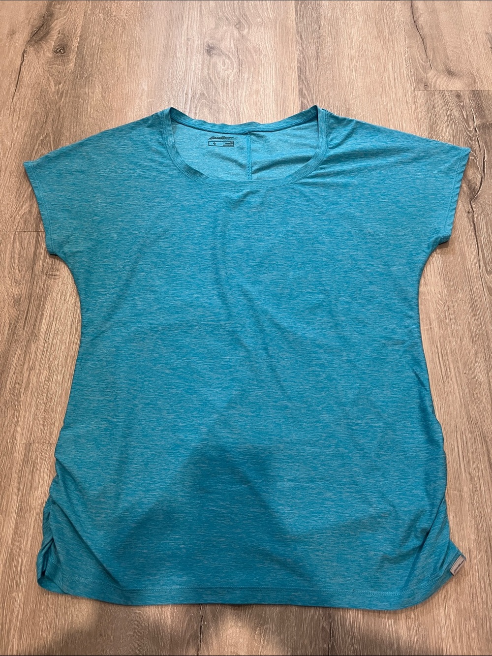 Eddie Bauer Teal Short Sleeve Crew Tee